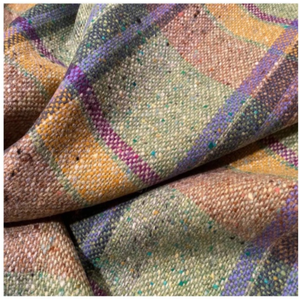 Pierre Frey Killian, 100% Virgin Wool Fabric, Color- Lilac. 24”x30”